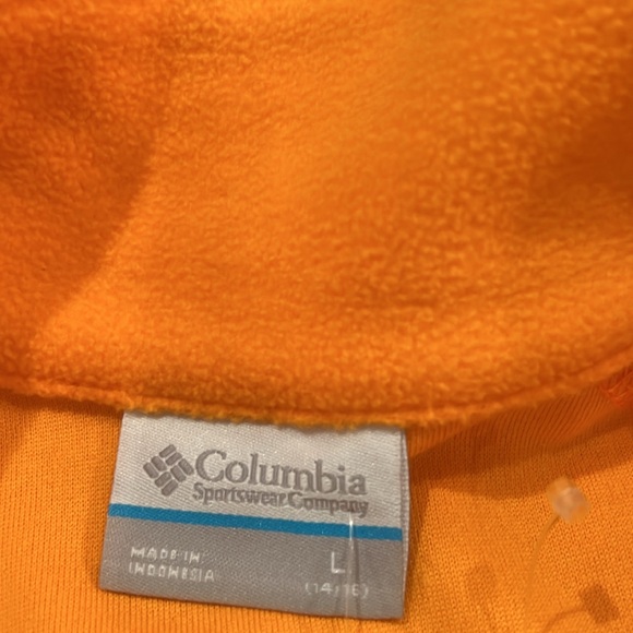 Columbia zip up ~ university of Tennessee ~ vols ~ unisex large (14-16) - Picture 5 of 7
